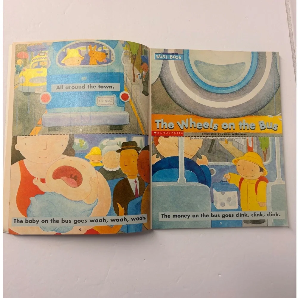 Scholastic Lets Find Out Around-the-Year Mini-Books Grades PreK-1 1998 Literacy